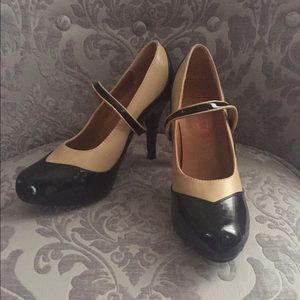 Mary Jane style heels