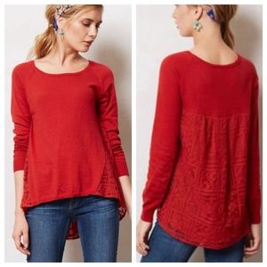 Sold, Anthropologie YELLOW BIRD Averly Pullover ❤️