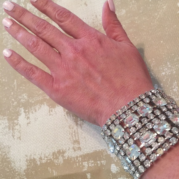 Vintage Rhinestone Bracelet