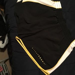 Live strong Nike shorts