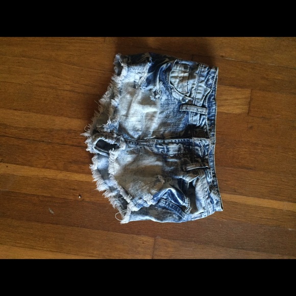 High waisted shorts