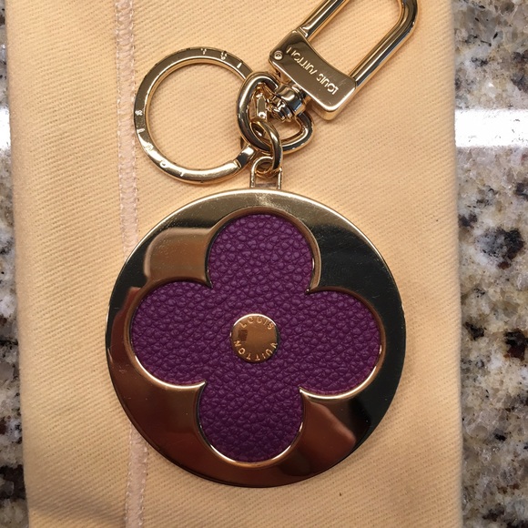 Authentic Louis Vuitton Purple Bag Charm