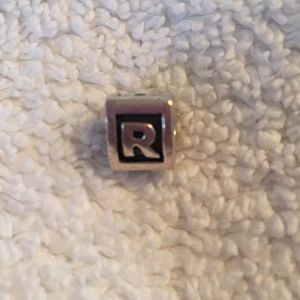 Letter R Pandora Charm
