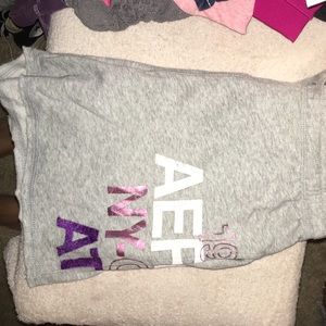 Gray Aeropostale cotton shorts. Super comfy!