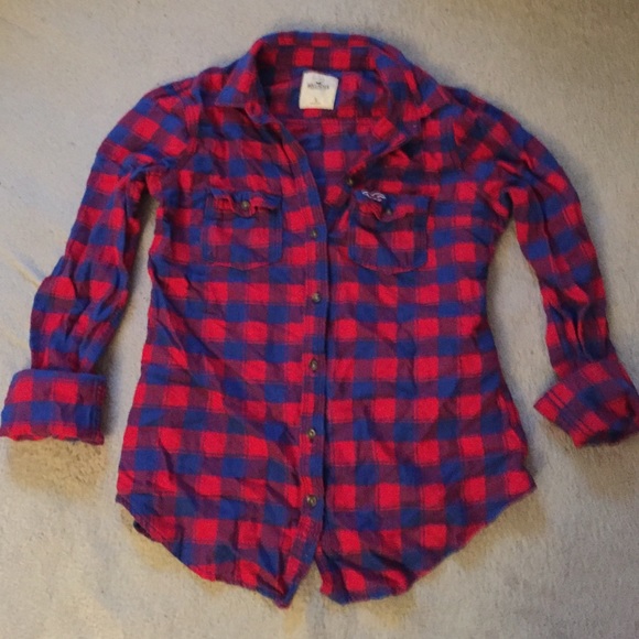 Hollister Plaid Flannel