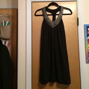 VS Beaded Racerback Bra Top Tunic Dress