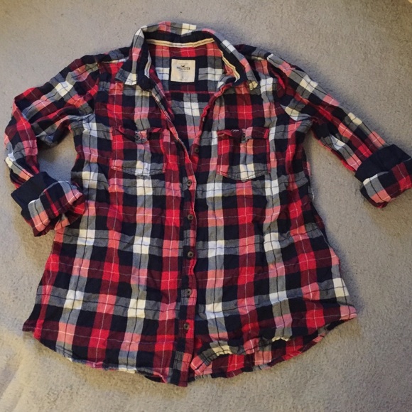 Hollister plaid flannel