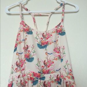 FINAL PRICE Adorable floral and sparrow maxi dress