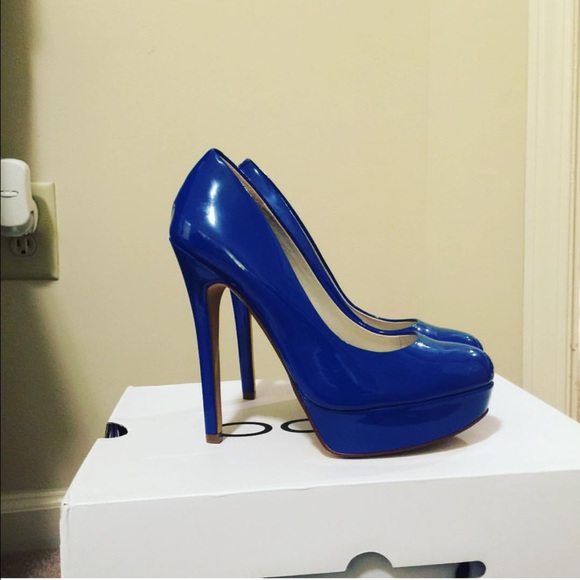 Blue Aldo Pumps