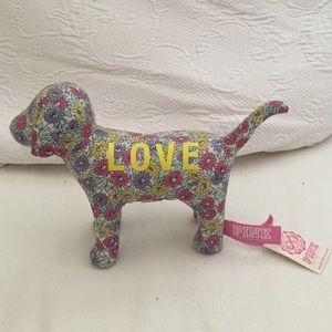 vs floral pink dog