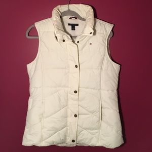 tommy hilfiger white vest