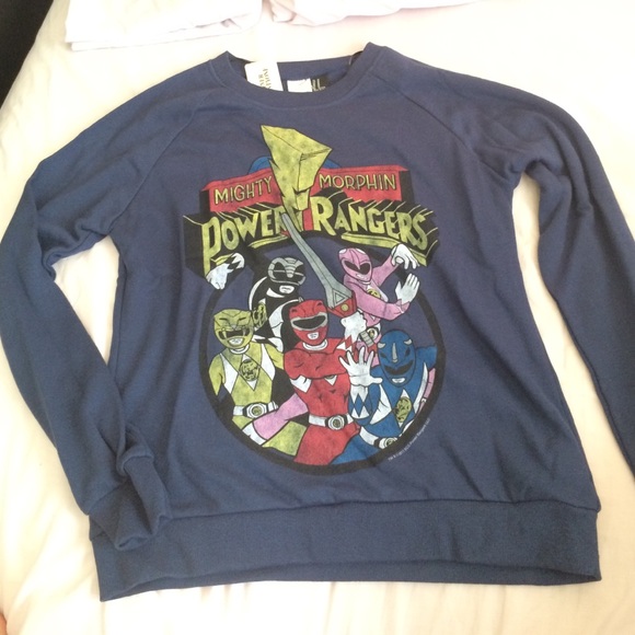 NEW Power Rangers crew top