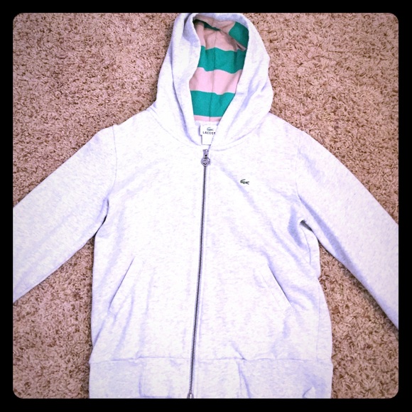 Lacoste Zip Up Hoodie