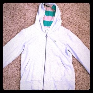 Lacoste Zip Up Hoodie