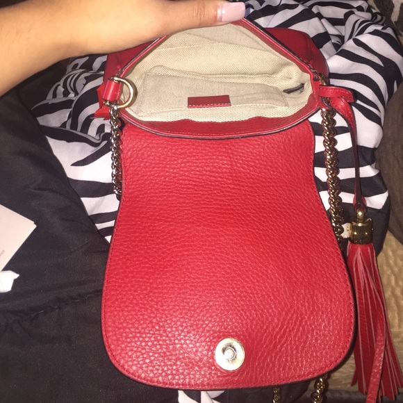 Red Gucci soho cross body - Picture 3 of 4