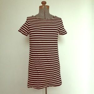Perfect striped cotton t-shirt dress!