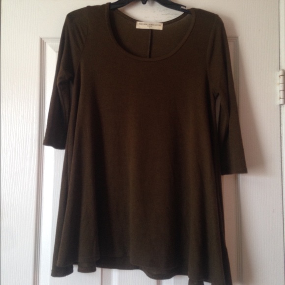 Project Social T Army Green Tunic