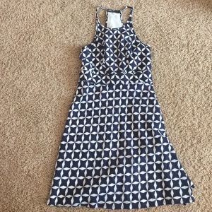 Blue white dress by Club Monaco