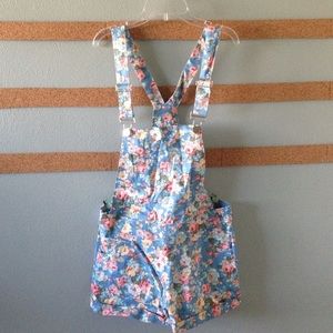 Anna-Kaci floral overalls