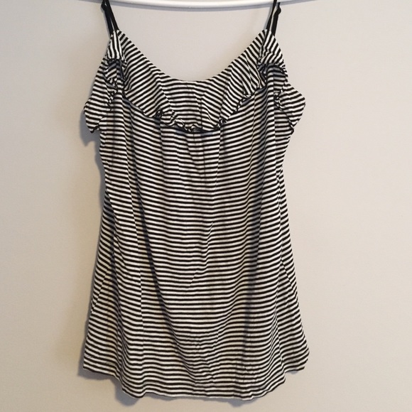 LOFT striped tank top