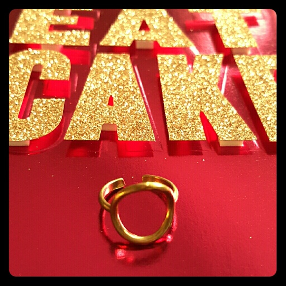 Brass Circle Midi Ring - NEW!