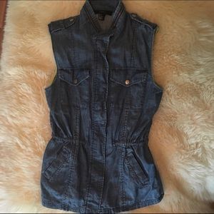 Forever 21 Jean Vest
