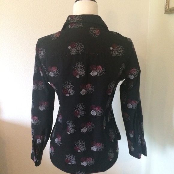 Sale 🍀 FOXCROFT Career Button Down Shirt 6 Petite - Picture 3 of 4