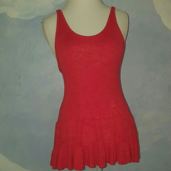 hinge Tops - Coral Top