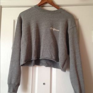 Cropped California Sweater
