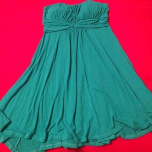 F21 Strapless Stretchy Padded Dress