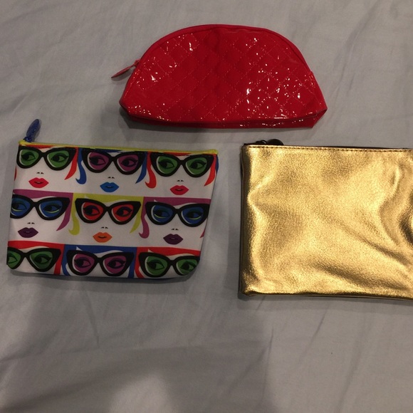 3 makeup travel bag bundle