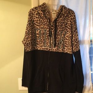 Oversized zip up hoody