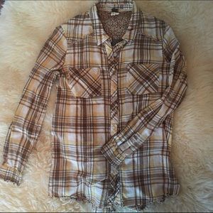 Free People Boho Flannel