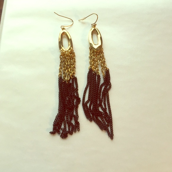 Long earrings