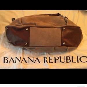 Banana Republic Suede Handbag New w/ Tags! $230 🎁