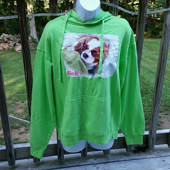 ESY Surf Co. Green Hoodie Size Medium NWOT