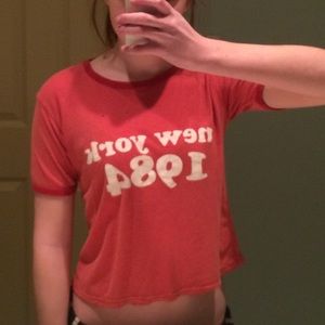 "New York 1984" Brandy Melville Top