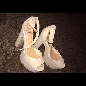 Chunky Nude Platforms