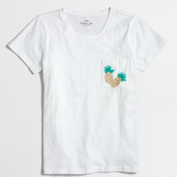 J Crew Pineapple Tee 🍍