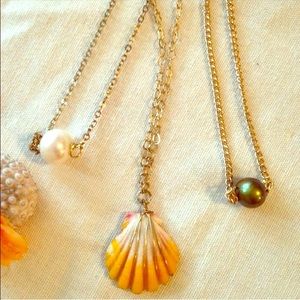 Sunrise shell necklace