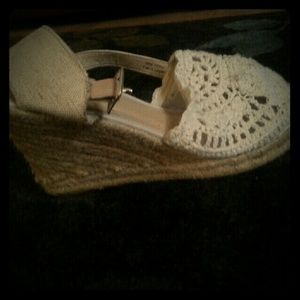 wedge high heel shoes