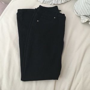 Black skinny jeans
