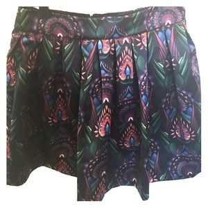 Alice and Olivia floral skirt