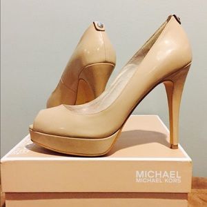 Michael Kors Peep Toe Heel