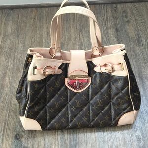 BEAUTIFUL  LARGE SATCHEL PURSE BROWN