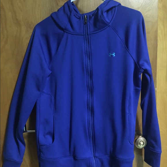 Blue under armour hoodie