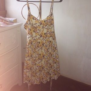 Yellow Floral Dress