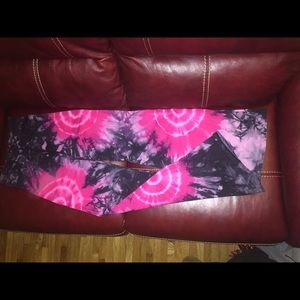 Margarita tie-dye workout pants