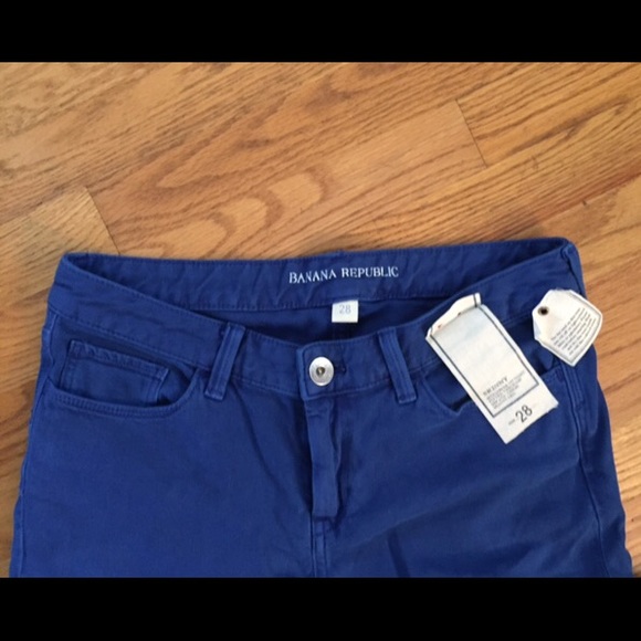 Royal Blue Skinny Jeans - Picture 2 of 3