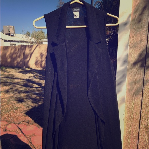 NWOT Long Cardigan Vest